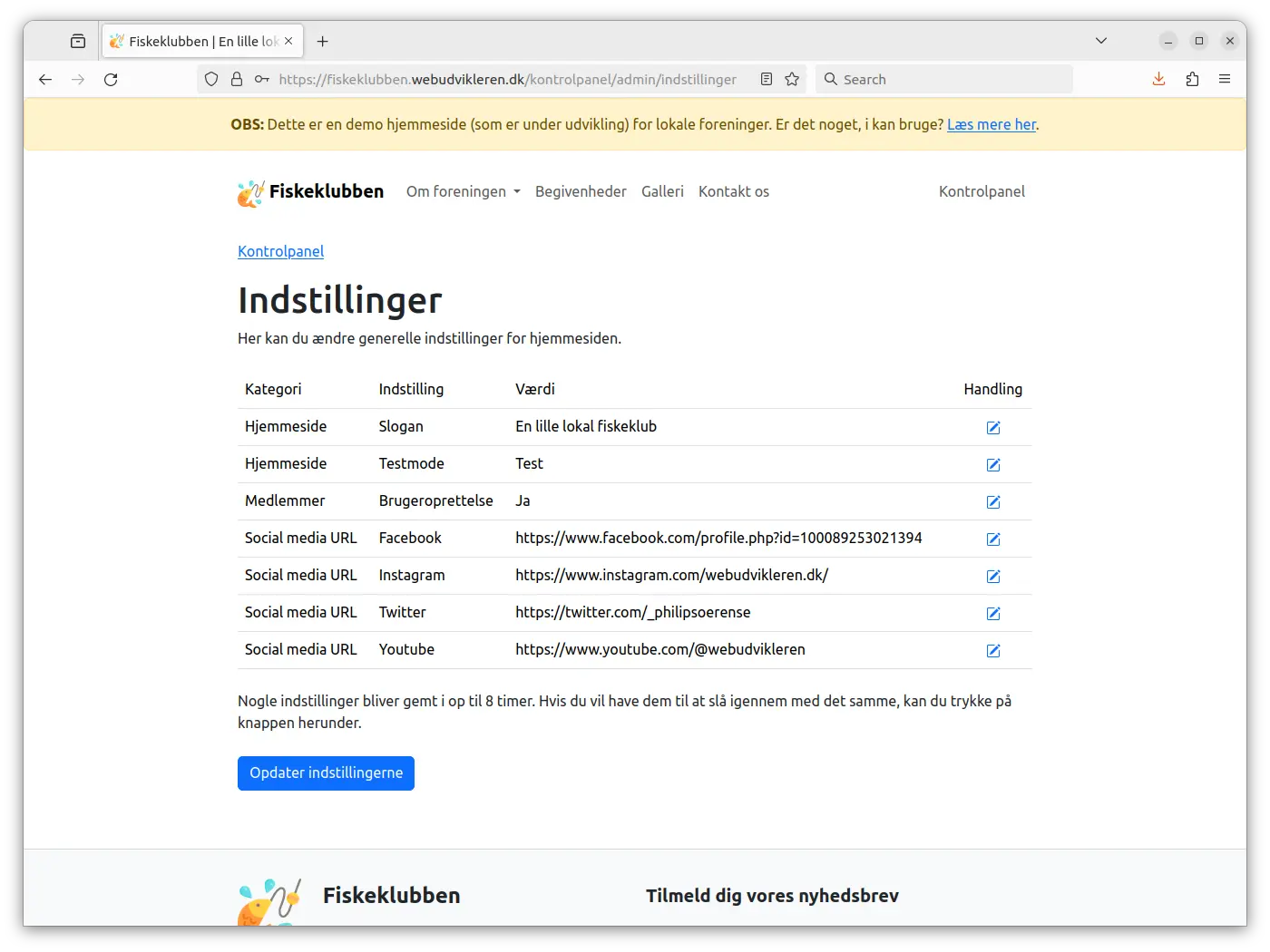 Indstillinger